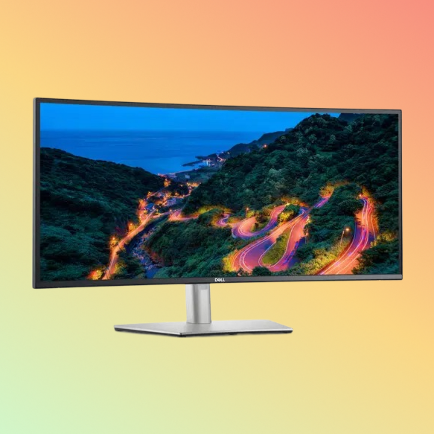 DELL ULTRASHARP U3423WE Curved Monitor - 34.14" WQHD (3440 x 1440), IPS, HDMI, DP, 300 nits, 60 Hz