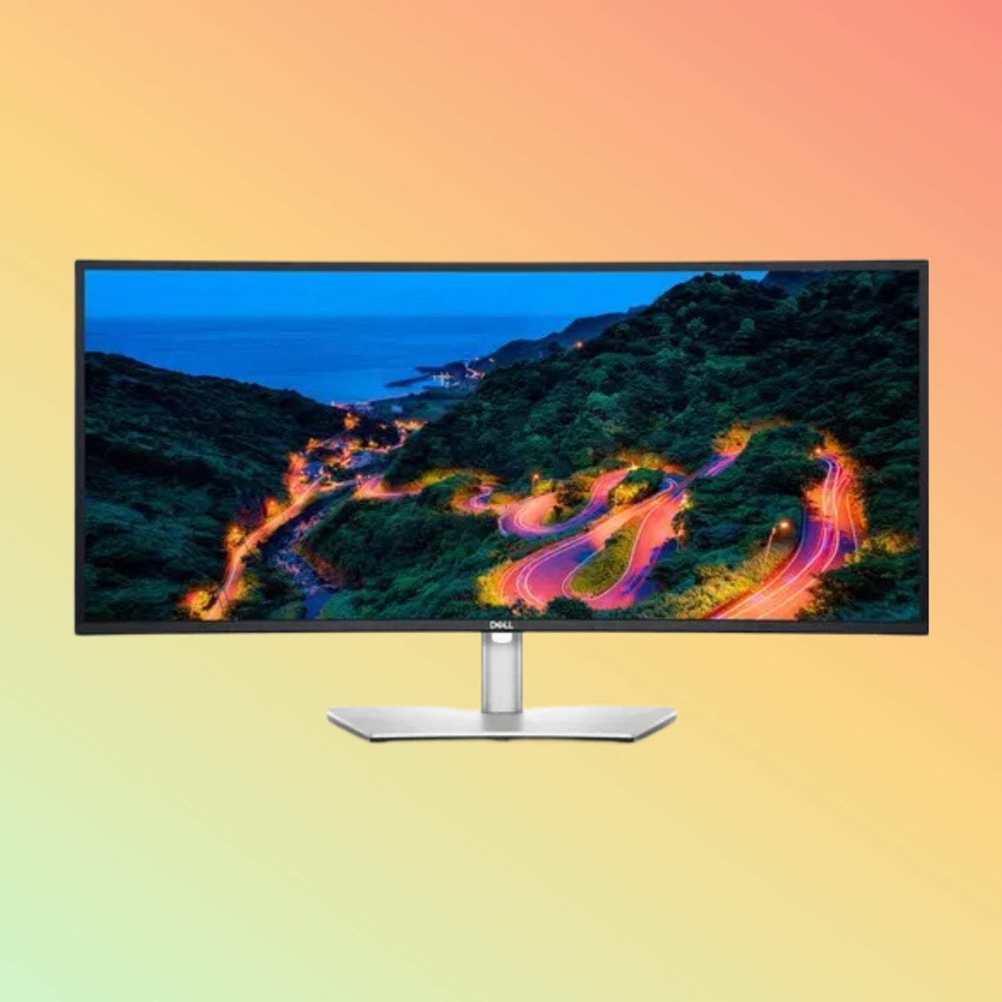 DELL ULTRASHARP U3423WE Curved Monitor - 34.14" WQHD (3440 x 1440), IPS, HDMI, DP, 300 nits, 60 Hz