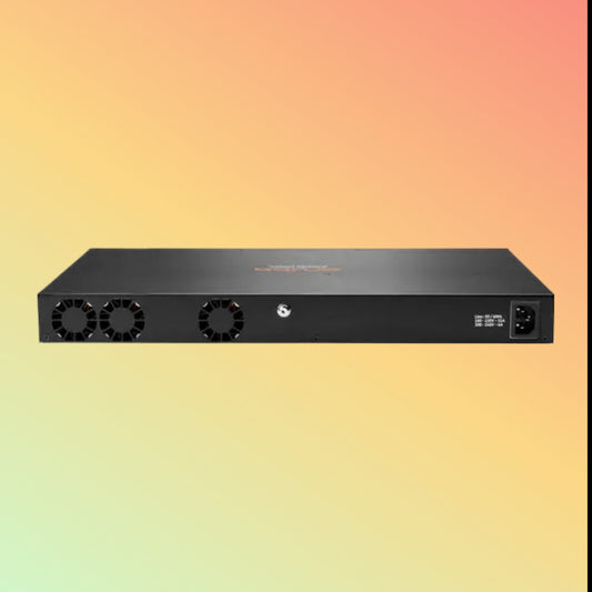 HPE Aruba 6200F (JL728A) Switch - 48 x Gigabit Ethernet PoE+ Ports RJ45, 4 x SFP+ 10 GbE WAN, 2 x USB
