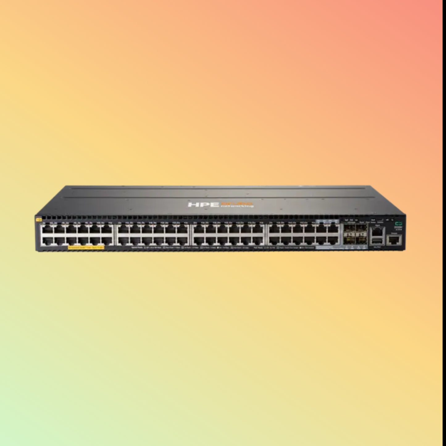 HPE Aruba 2930M (JL322A) Switch - 44 x Gigabit Ethernet PoE+ Ports