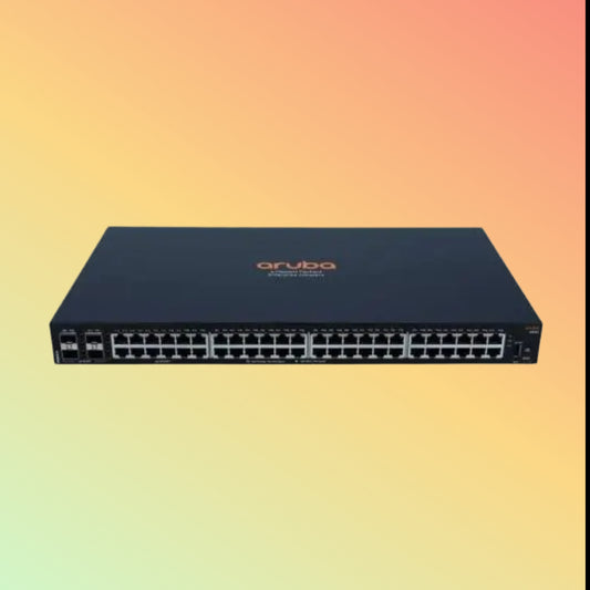 HPE Aruba CX 6000 (R8N86A) Switch - 48 x Gigabit Ethernet Ports RJ45, 4 x SFP Gigabit Ethernet Ports