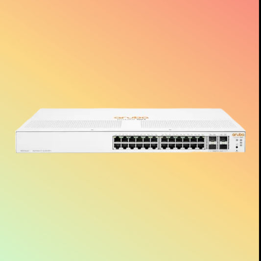 HPE Aruba Instant On 1930 (JL682A) Switch - 24 x Gigabit Ethernet Ports RJ45, 4 x SFP+ 10 GbE