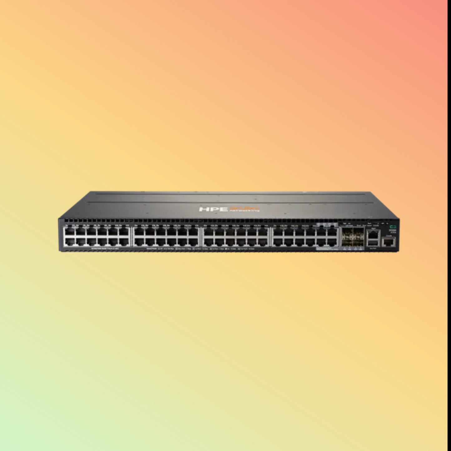 HPE Aruba 2930M (JL321A) Switch - 44 x Gigabit Ethernet Ports RJ45, 4 x RJ-45 10/100/1000 BASE-T or 100/1000 Mbps SFP Ports