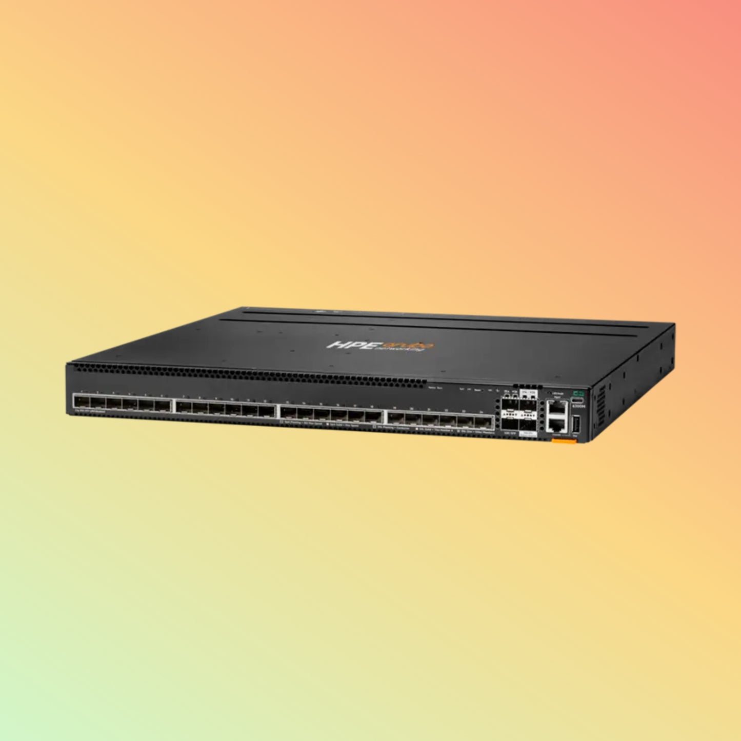 HPE Aruba CX 6300M (R8S92A) Switch - 24 x 1G/10G SFP+ Ports, 2 x 10G/25G/50G SFP Ports, 2 x 10G/25G SFP Ports