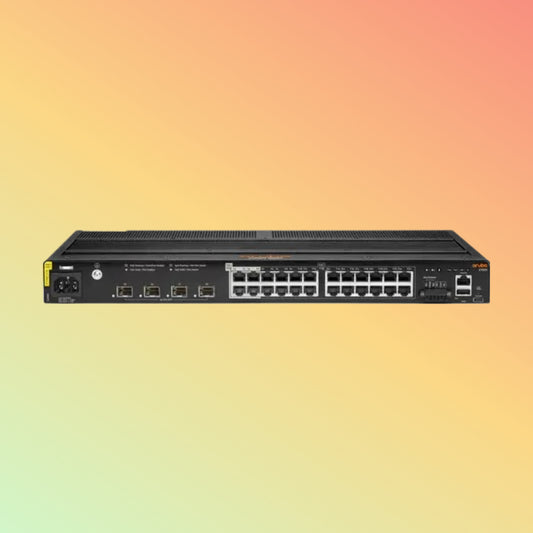 HPE Aruba 4100i (JL818A) Switch - 20 x 100M/1G Base-T PoE+ Ports RJ45, 4 x 100M/1G Base-T PoE++ Ports RJ45