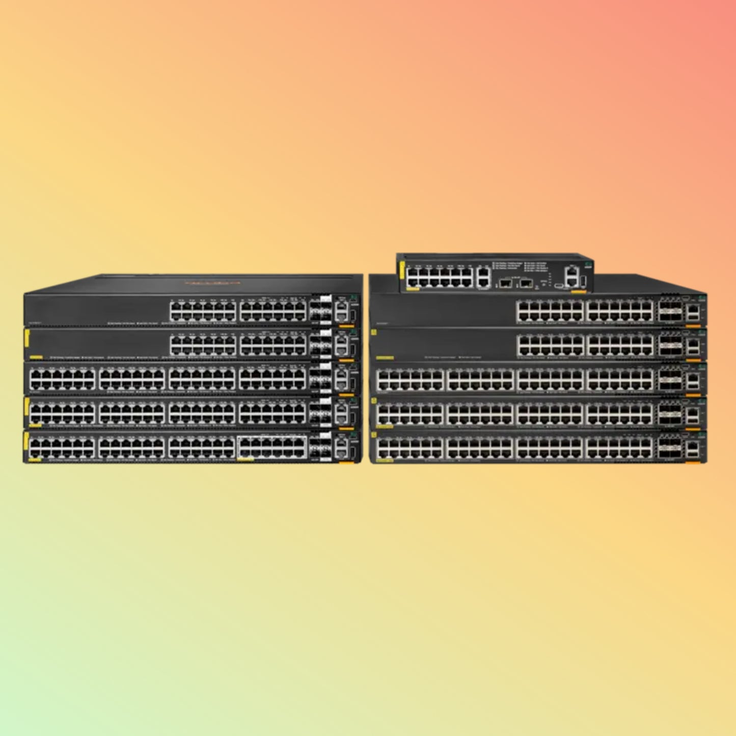 HPE Aruba CX 6200F (JL727A) Switch - 48 x Gigabit Ethernet BASE-T Class 4 PoE Ports, 4 x 1/10G SFP Ports, 1 x USB-C Console