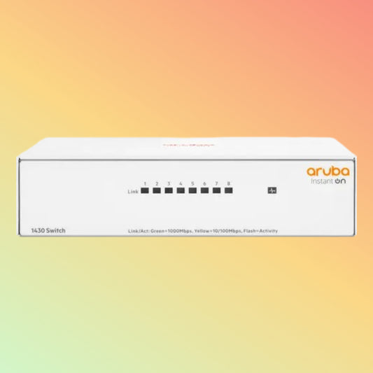 HPE Aruba Instant On 1430 (R8R45A) Switch - 8 x Gigabit Ethernet Ports RJ45