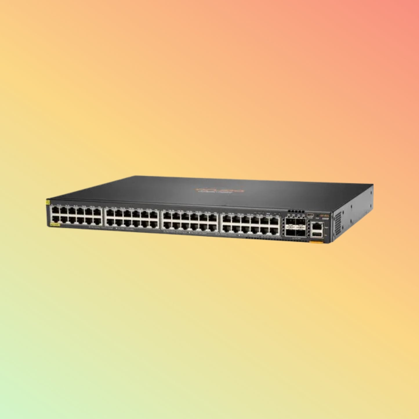 HPE Aruba CX 6300F (JL665A) Switch - 48 x Gigabit Ethernet PoE+ Ports RJ45, 4 x SFP56 GbE WAN
