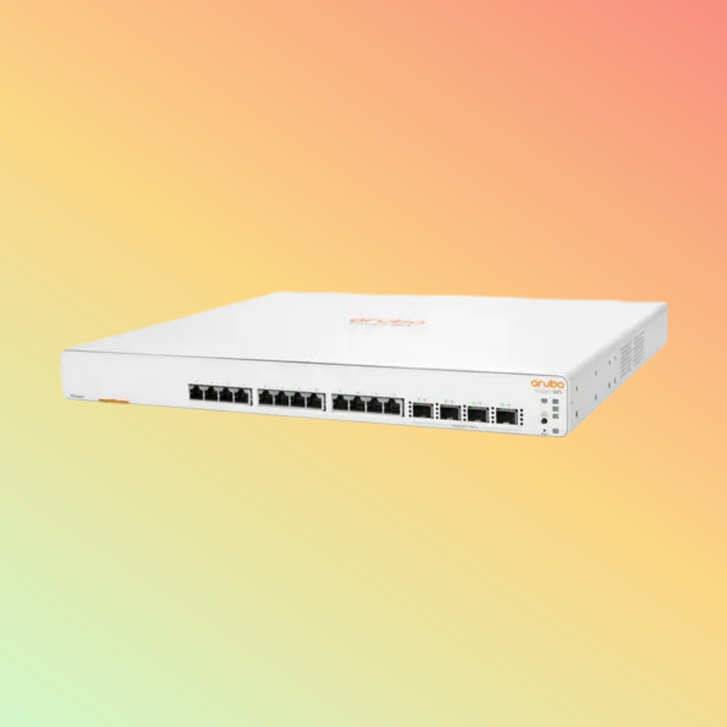 HPE Aruba Instant On 1960 (JL805A) Switch - 12 x 10 GbE RJ45, 4 x SFP+ 10 GbE WAN