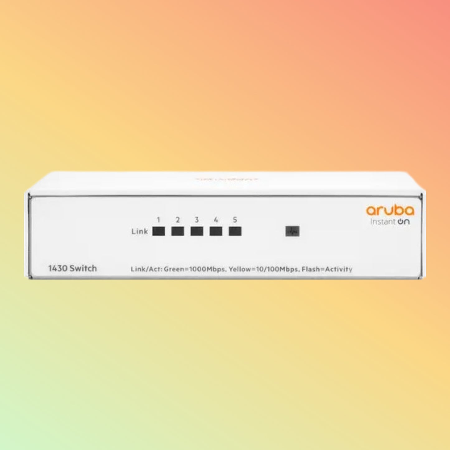 HPE Aruba Instant On 1430 (R8R44A) Switch - 5 x Gigabit Ethernet Ports RJ45