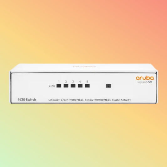 HPE Aruba Instant On 1430 (R8R44A) Switch - 5 x Gigabit Ethernet Ports RJ45