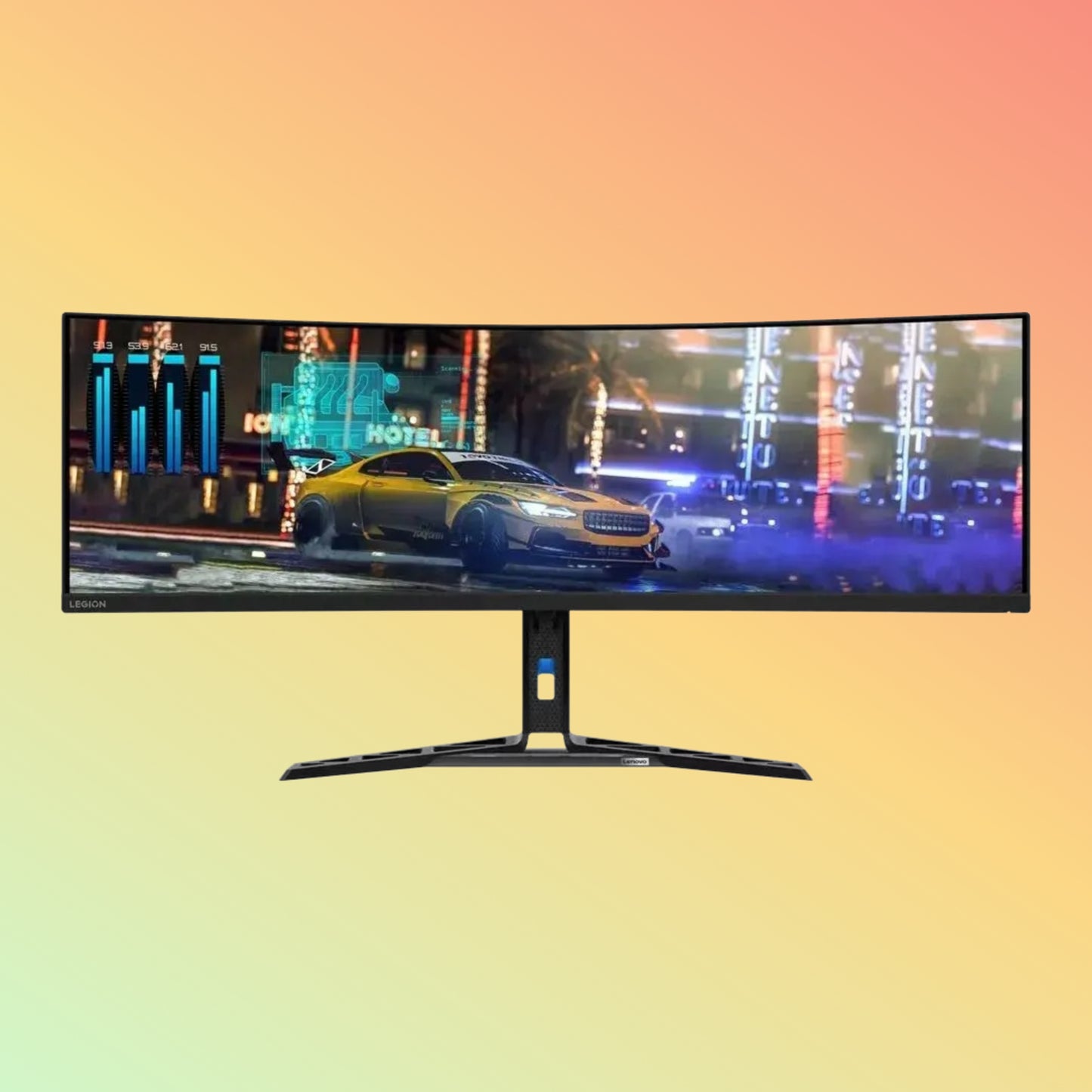 LENOVO LEGION R32QC-30 Gaming Monitor - 32" QHD (2560 x 1440), VA, HDMI, DP, 350 nits, 180 Hz