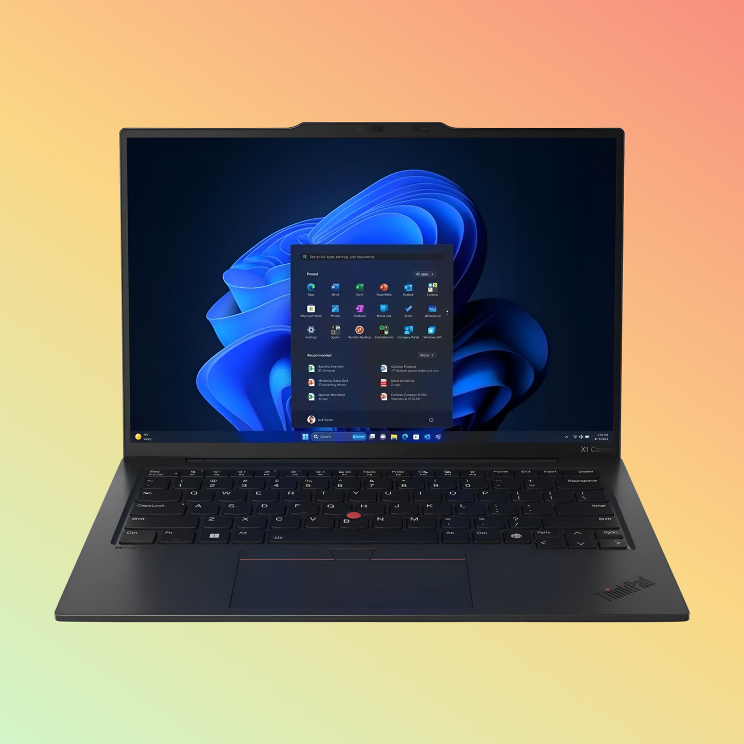 LENOVO THINKPAD X1 GEN 9 (2024) Laptop - Series 1 Ultra 7 165U vPro, 32GB, 512GB SSD, 14" WUXGA Touch X360