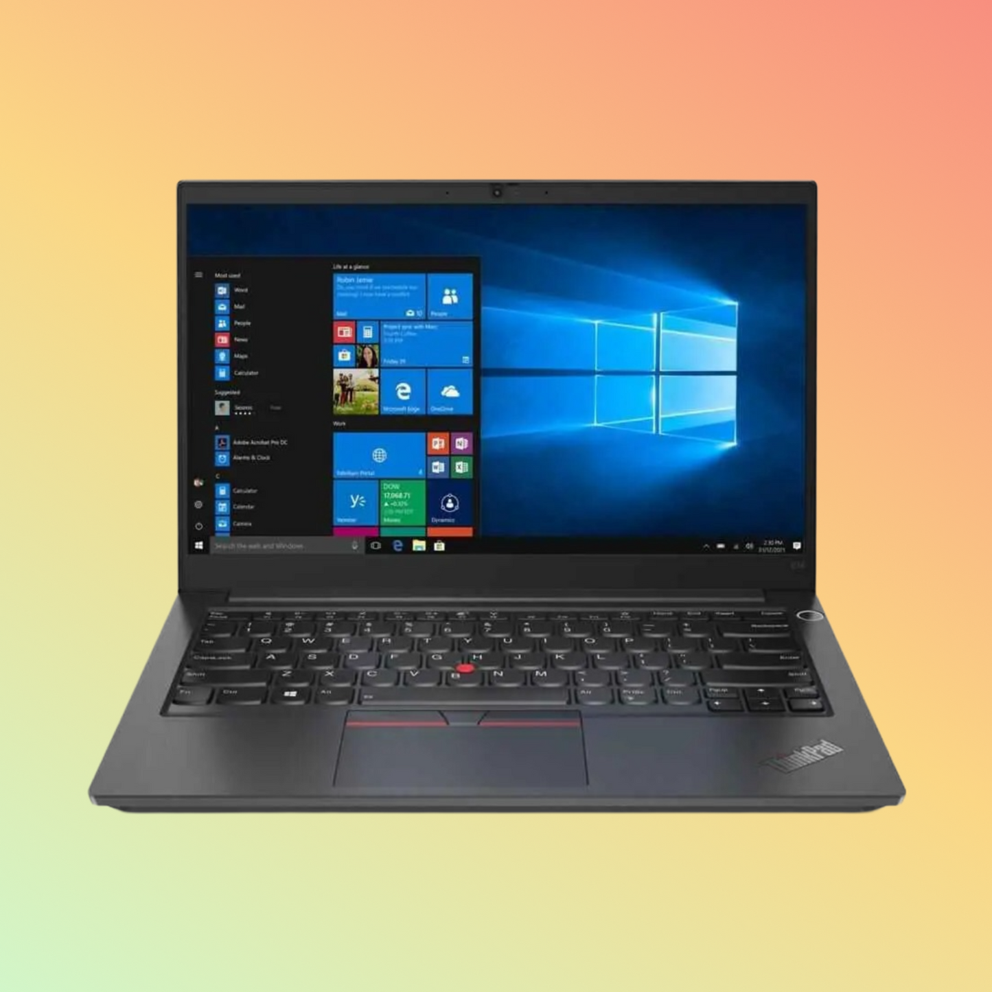 LENOVO THINKPAD T14 GEN 4 Laptop - 13th Gen i5-1335U, 8GB, 256GB SSD, 14" WUXGA