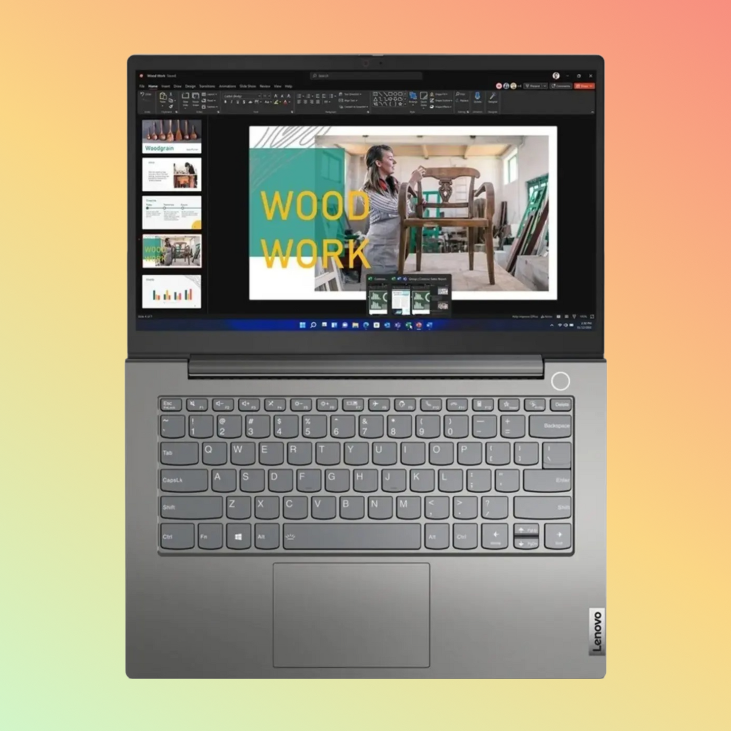 LENOVO THINKBOOK 14 Gen 4 Laptop - AMD Ryzen 5-5625U, 16GB, 512GB SSD, 14" FHD Touch