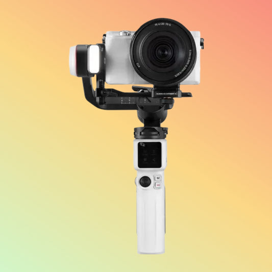 Zhiyun CRANE-M3S Gimbal - 3-Axis, Bluetooth 5.0, Fixed Touchscreen OLED, White