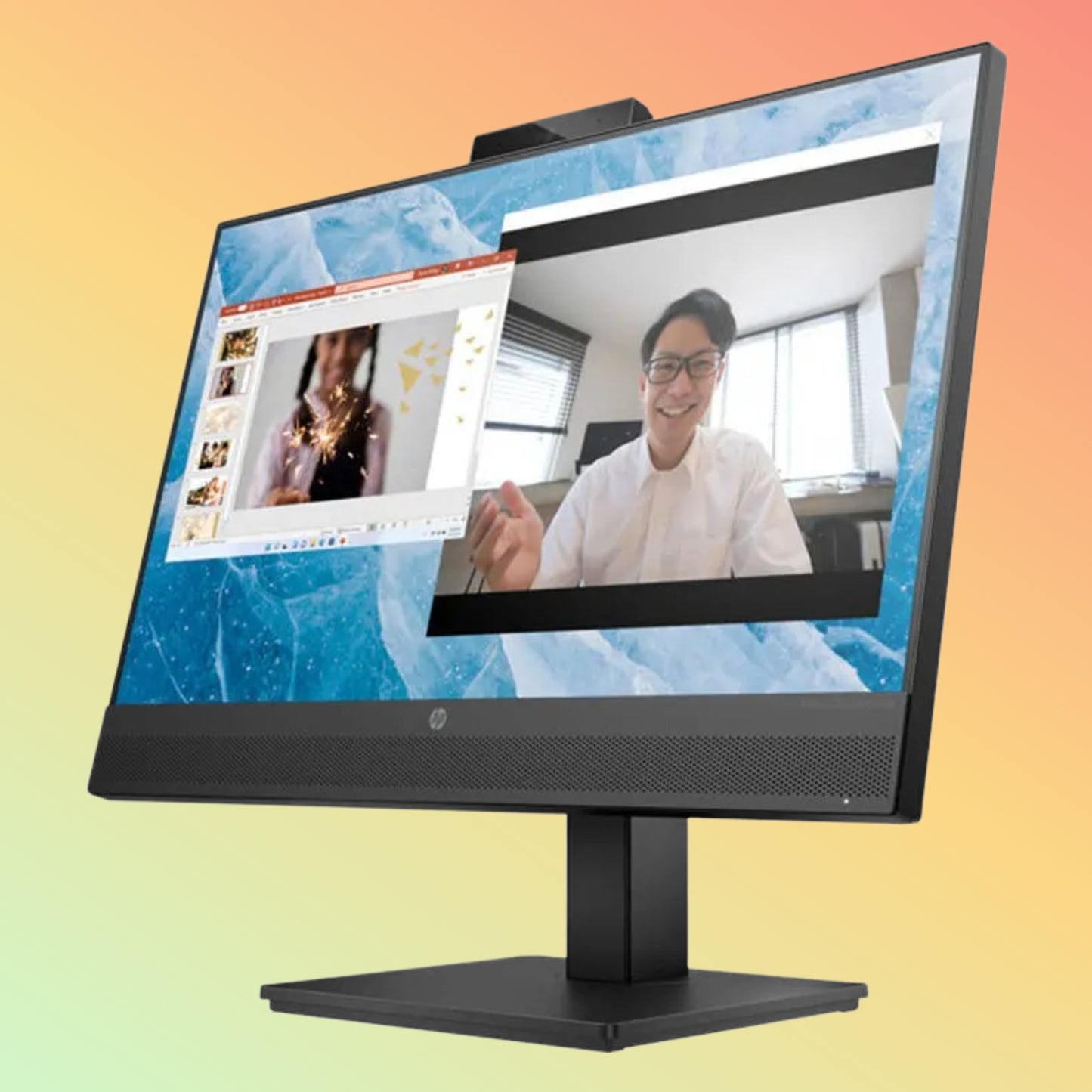 HP M24M Conferencing Monitor - 23.8" FHD (1920 x 1080), IPS, DP, HDMI, 300 nits, 75 Hz