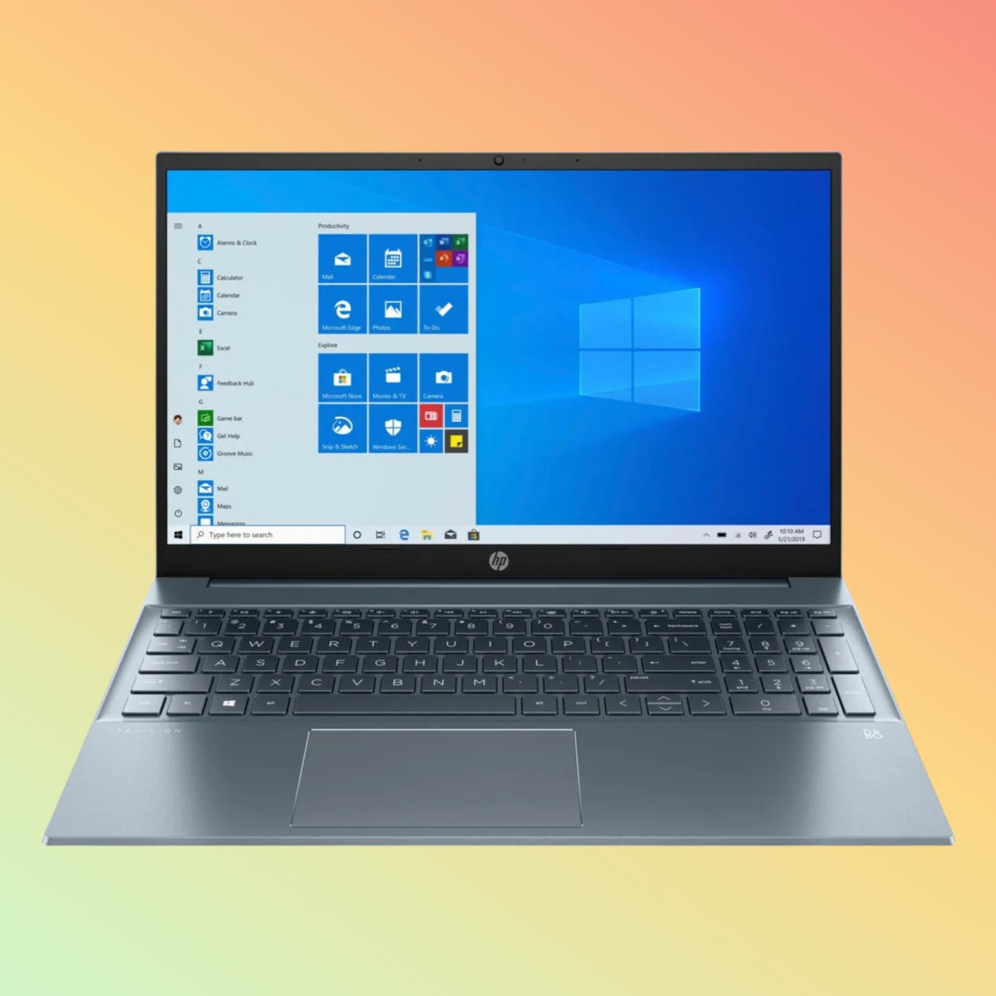 HP PAVILON 15-EH1052 Laptop - AMD Ryzen™ 5 5500U, 8GB, 512GB SSD, 15.6" FHD