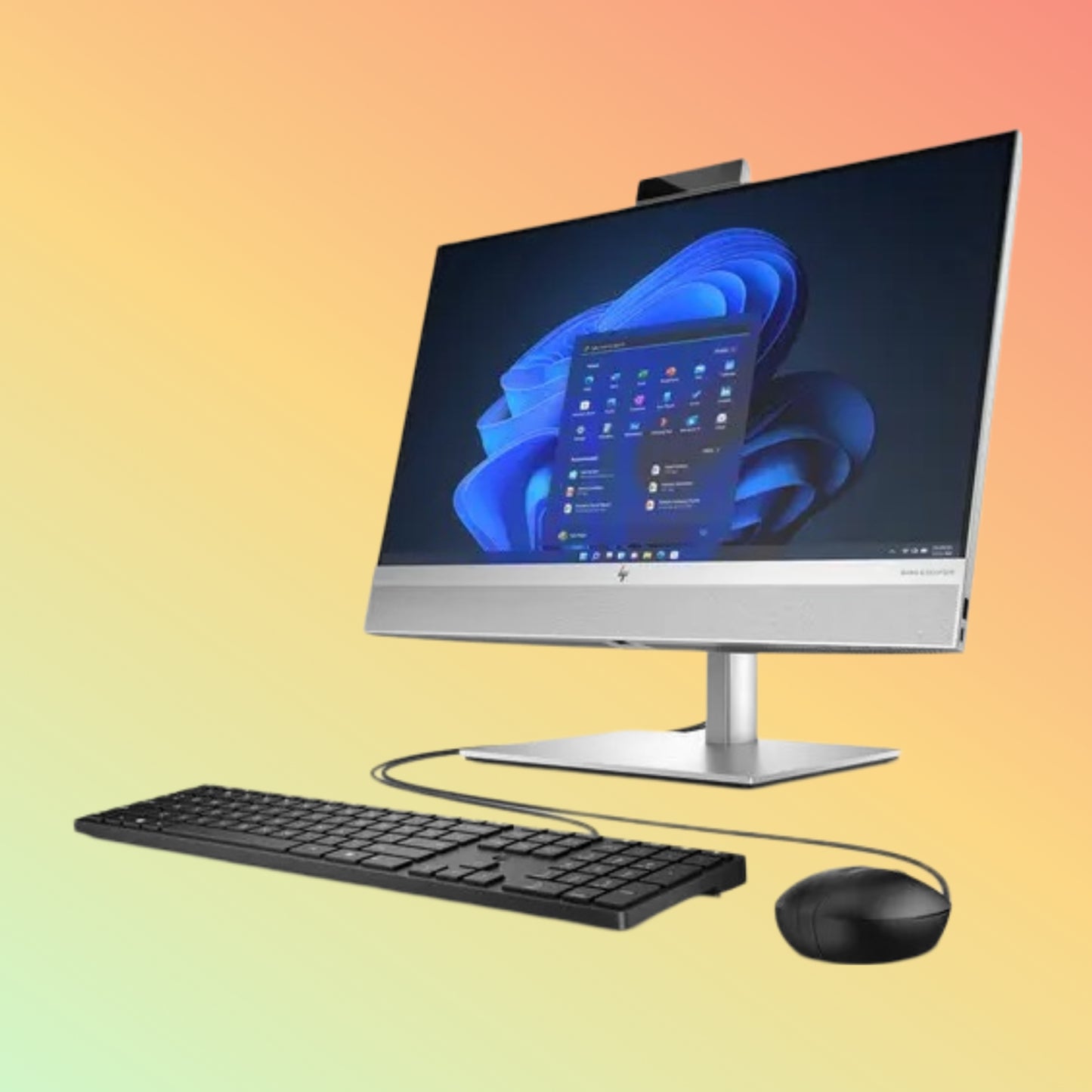 HP ELITEONE 870 G9 (2024) All in one - 14th Gen i5-14500 vPro, 8GB, 256GB SSD, 27" QHD Multi-Touch