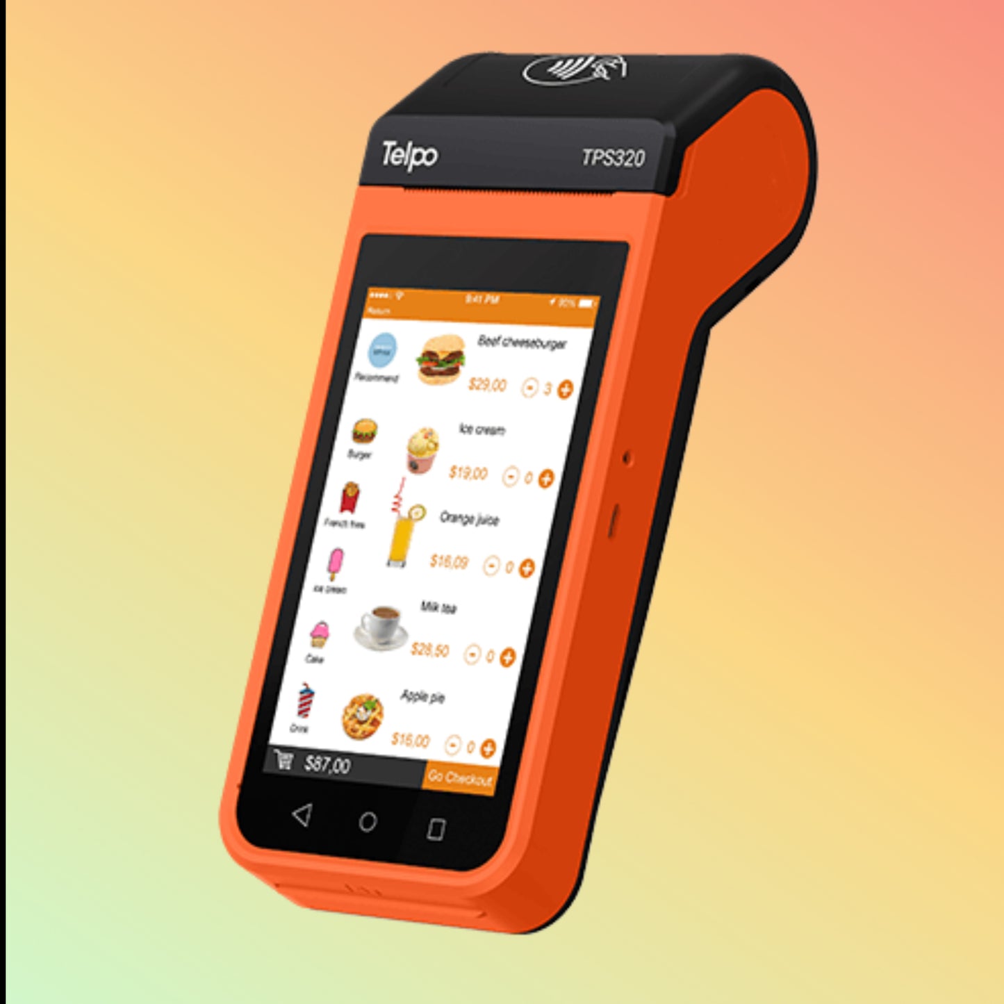 Telpo TPS320 Mobile Cash Register