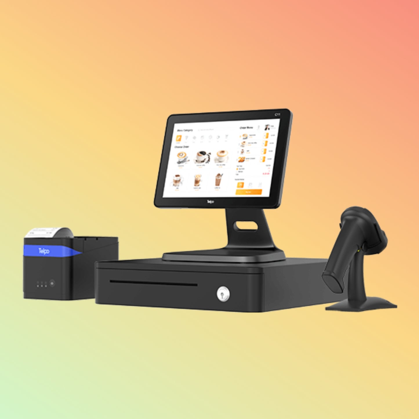 Telpo TPS683 Single Display Desktop POS