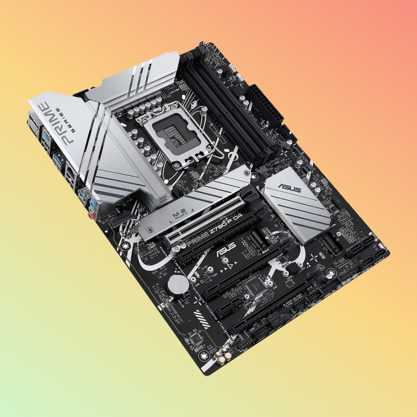 ASUS PRIME Z790-P D4 Motherboard - Intel Socket LGA1700, Z790, 4 x DIMM, 3 x M.2 slots, DP, HDMI, 192 (128+64) MB Flash ROM