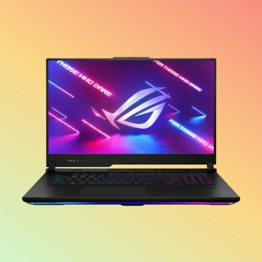 ASUS ROG STRIX SCAR G733PY (2023) Laptop - AMD Ryzen 9 7945HX, 32GB, 1TB SSD, NVIDIA GeForce RTX 4090 Graphic, 17.3" QHD