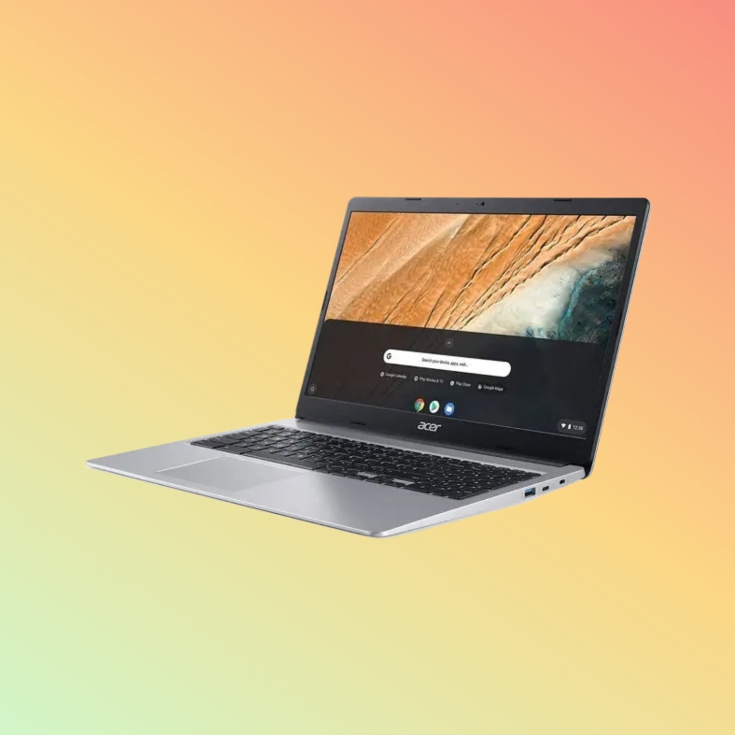 ASUS CHROMEBOOK 12 C223 Laptop - Celeron N3350, 4GB, 32GB eMMC, 11.6" HD