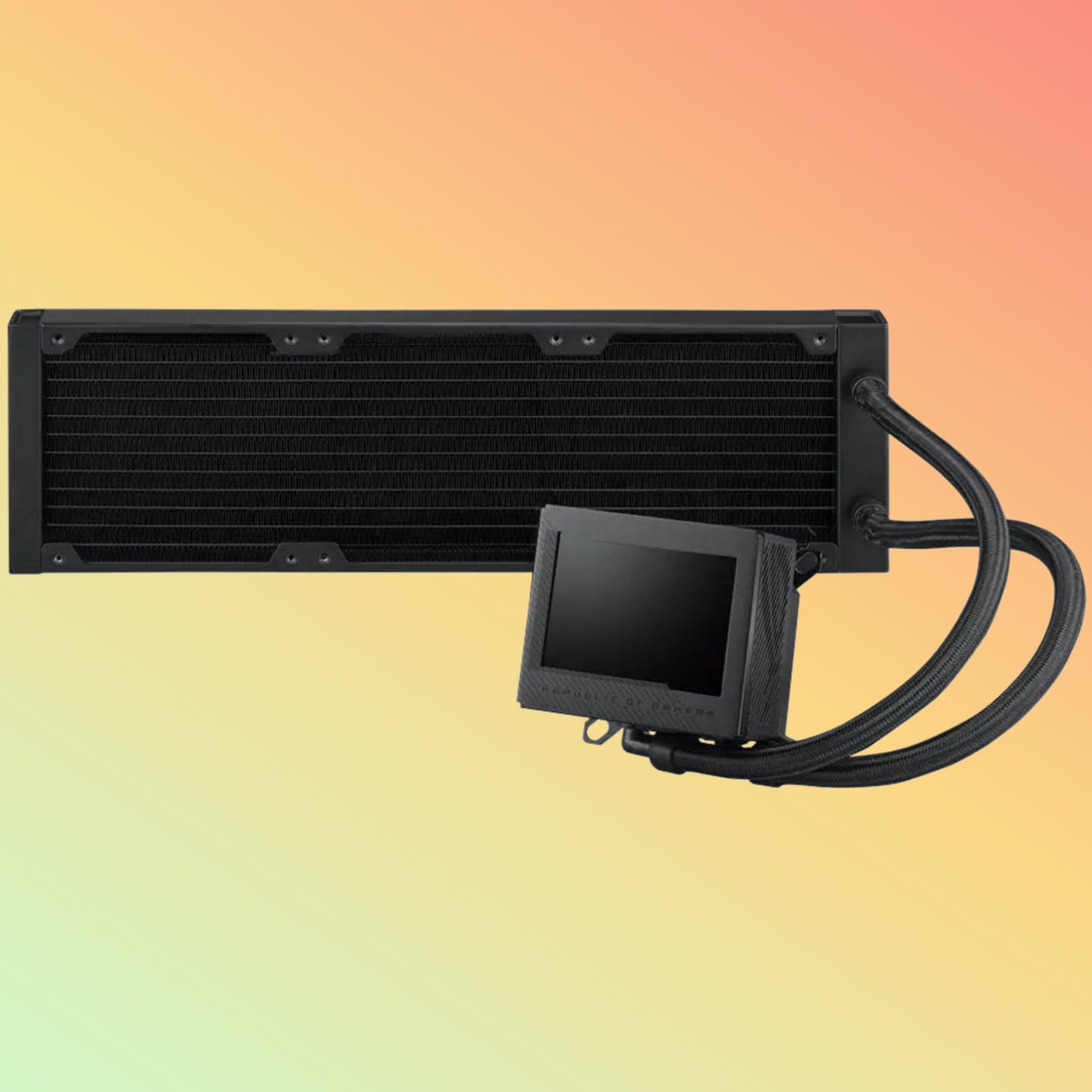 ASUS ROG RYUJIN III 360 ARGB Cooling - 3.5" Full Color LCD, PWM, DC, 3 x Fan Slots, Intel, LGA 1700, 1200, 115x AMD, AM5,AM4