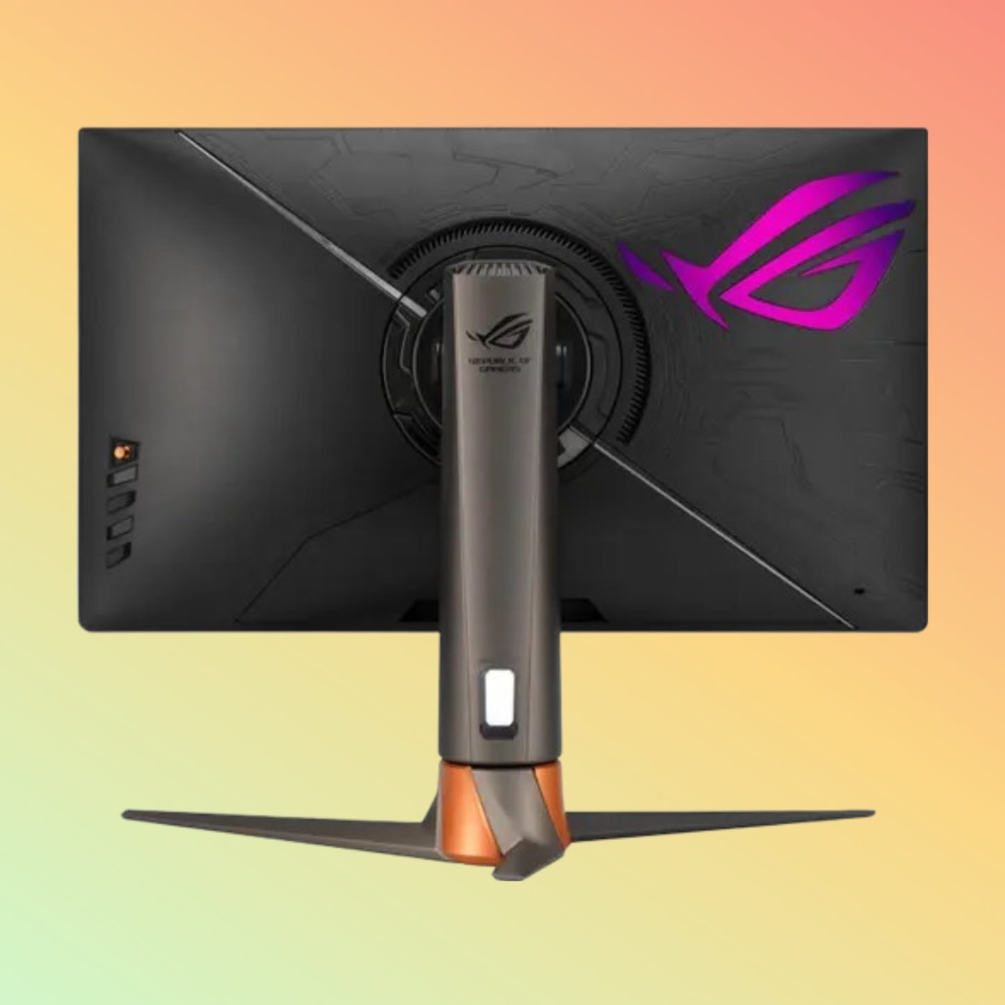 ASUS PG27AQN ROG SWIFT Gaming Monitor - 27" QHD (2560 x 1440), IPS, Tilt, Swivel, Height, Wall-Mount, HDMI, DP, 600 nits, 360 Hz