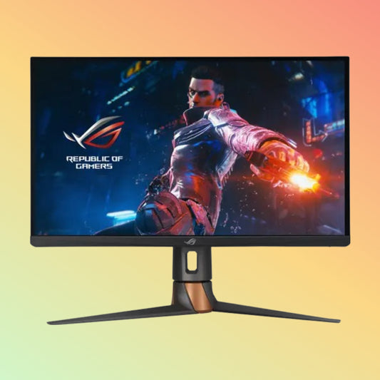 ASUS PG27AQN ROG SWIFT Gaming Monitor - 27" QHD (2560 x 1440), IPS, Tilt, Swivel, Height, Wall-Mount, HDMI, DP, 600 nits, 360 Hz