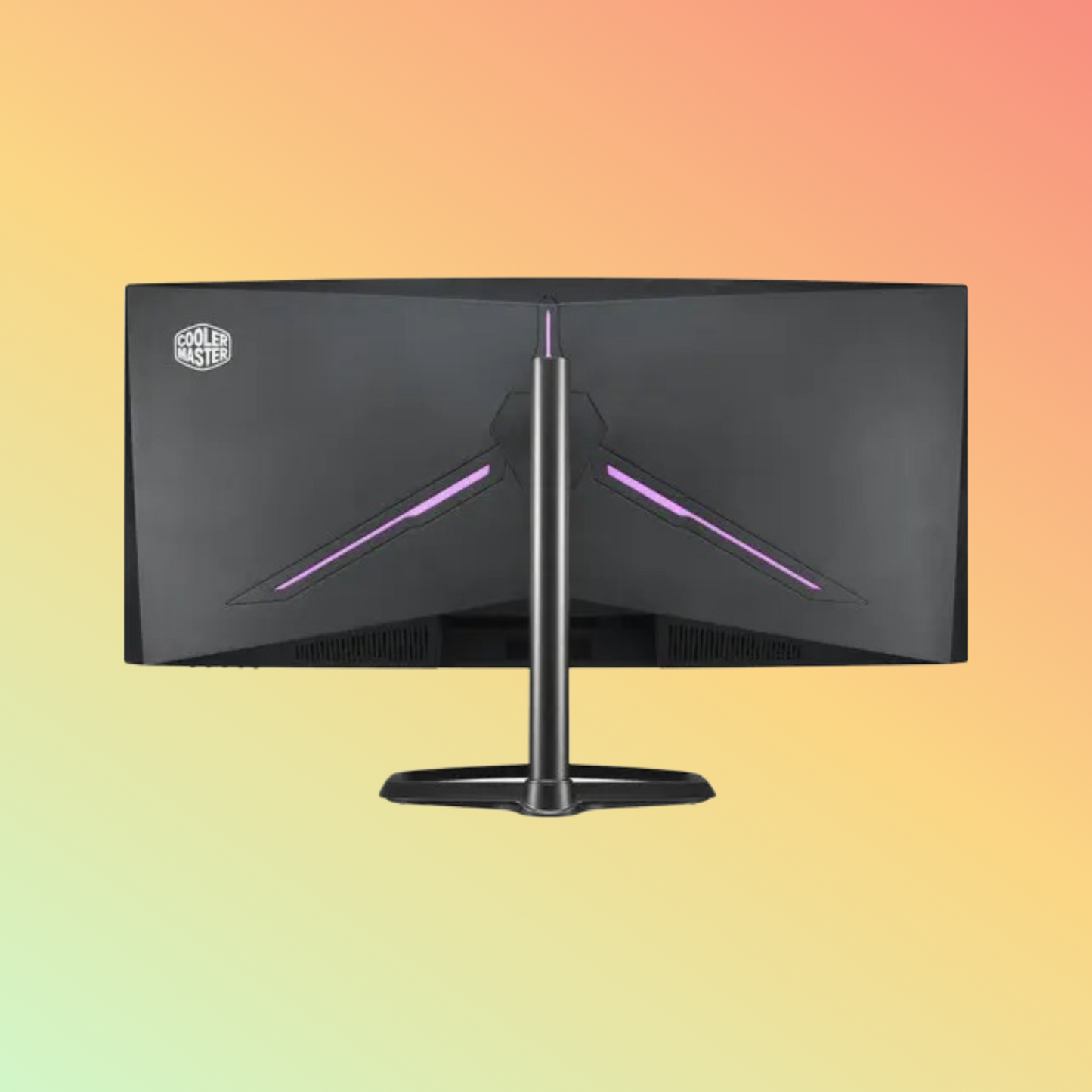 COOLER MASTER GM34-CW Gaming Curved Monitor - 34" UWQHD (3440 x 1440), VA, Height, Swivel, HDMI, DP, 400 nits, 144 Hz
