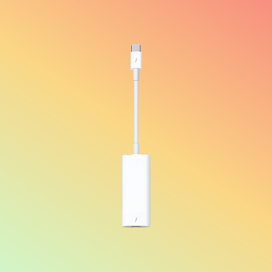 Apple MMEL2ZM Thunderbolt 3 to Thunderbolt 2 Adapter Cable
