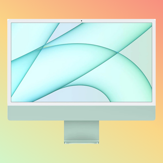 APPLE MGPH3AB/A iMac - M1 Chip 8‑Core CPU, 8GB, 256GB SSD, 8-Core GPU | 16-Core Neural Engine, 24" 4.5K (4480 x 2520) (Green)