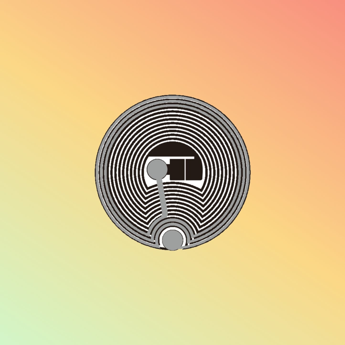 OSrfid NFC RFID Book Label OS-Φ22-ICODE