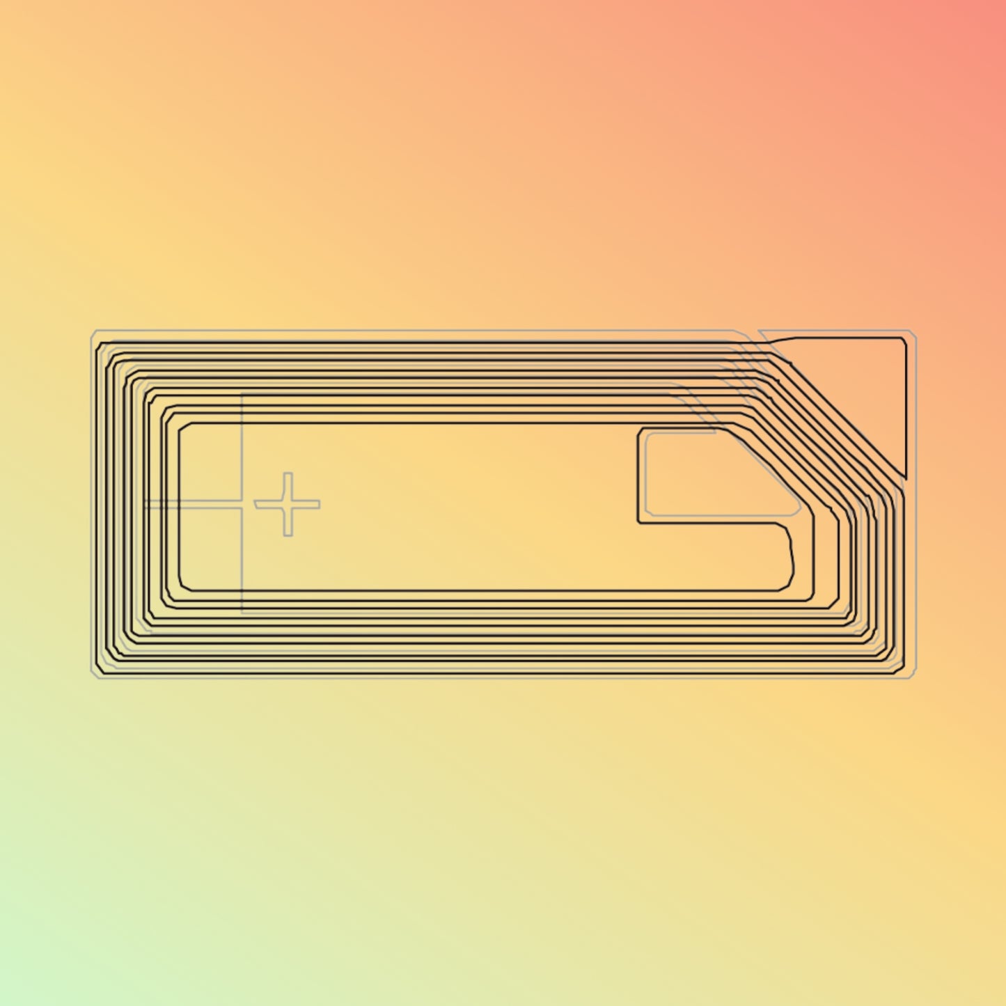 OSrfid NFC Tamper-Proof RFID Security Tag OS-2611-NTAG