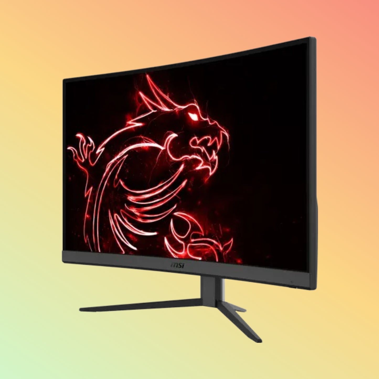 MSI G27CQ4 Gaming Curved Monitor - 27" QHD (2560 x 1440), IPS, HDMI, DP, 250 nits, 170 Hz