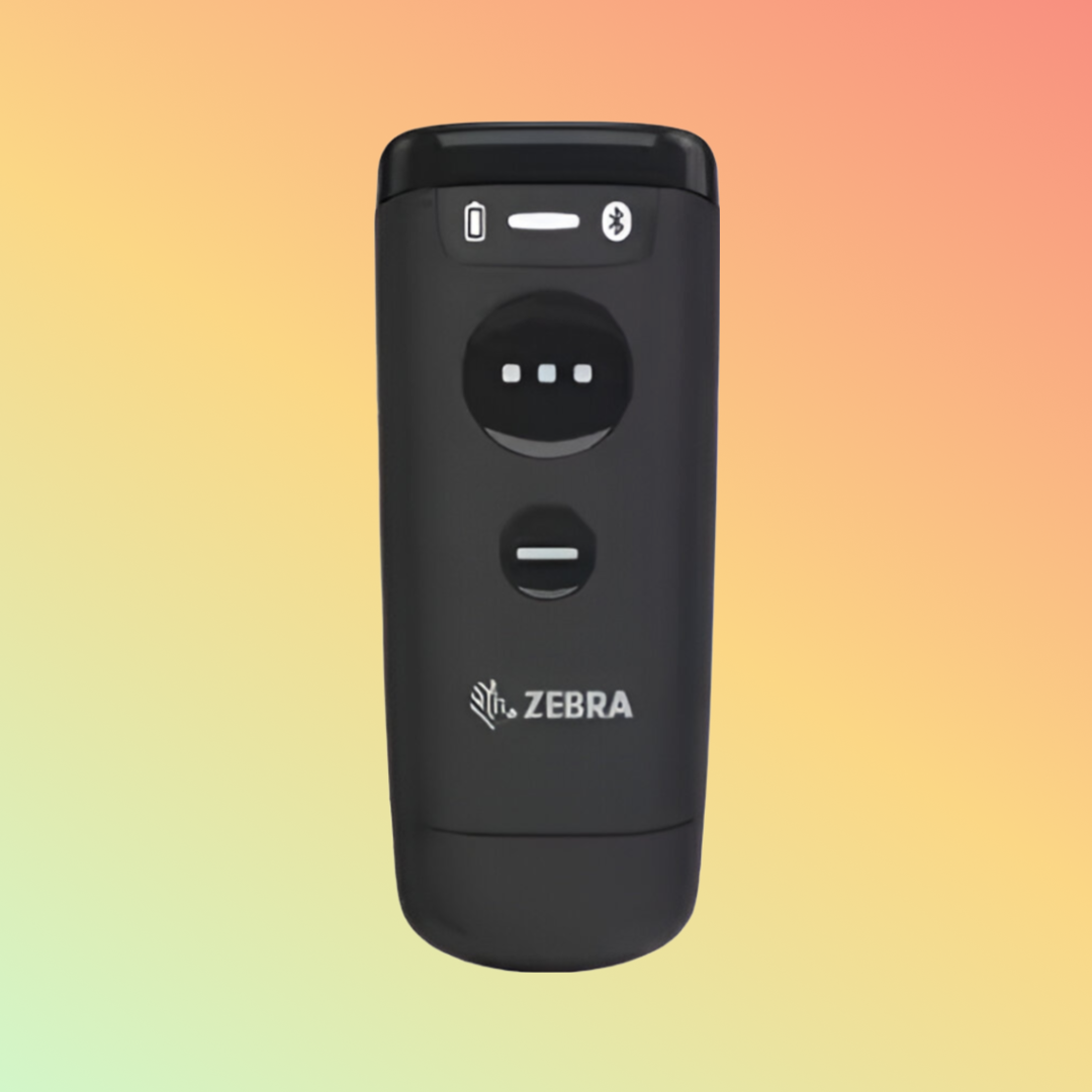 Zebra CS60 Compact Pocket Scanner 1D/2D USB/BT Interface Retail Hospitality Transportation Logistics IP65 Sealed Barcode Reader