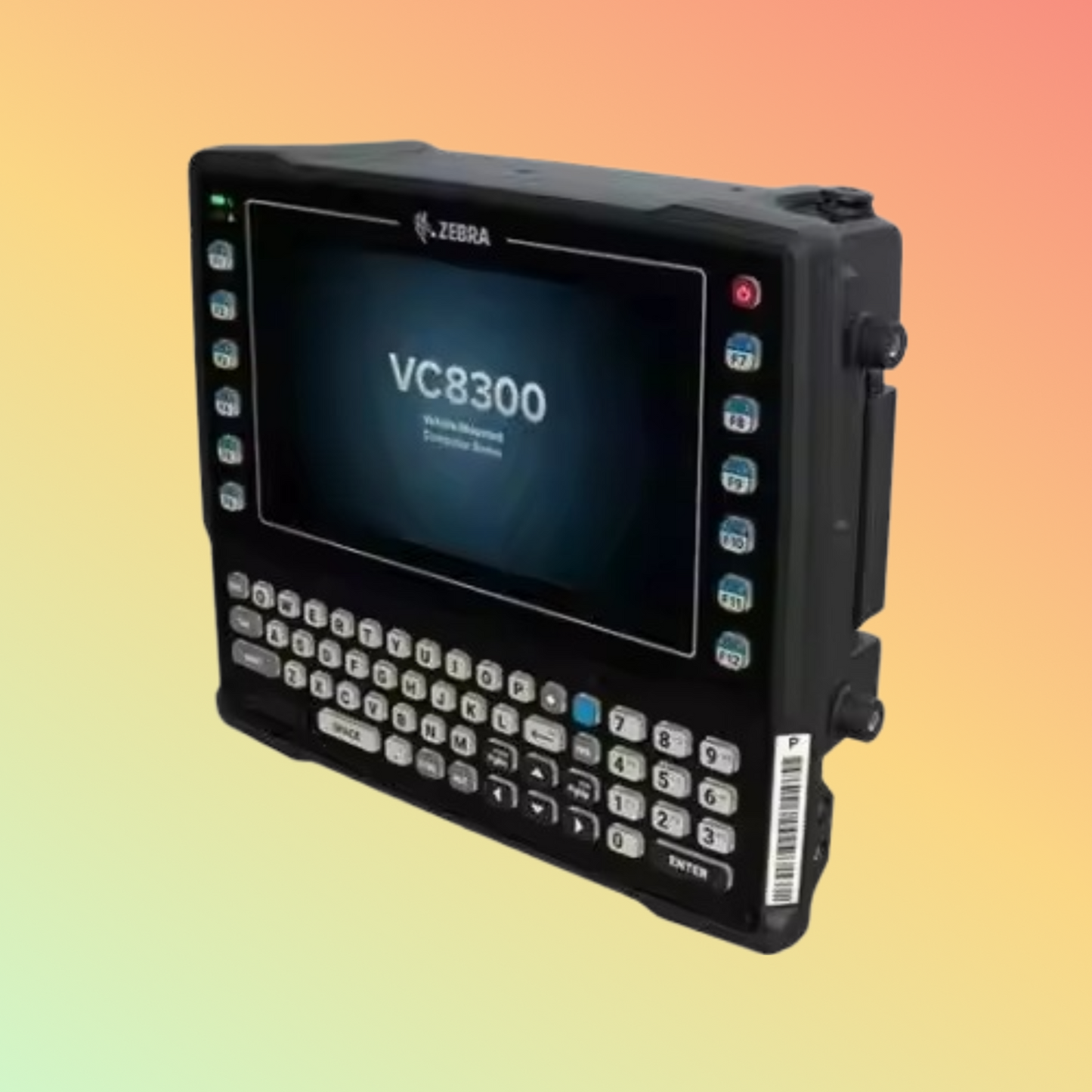 ZEBRA VC8300 Ultimate Ultra-Rugged Android PDA with Keyboard/Touch Vehicle Mount Computer