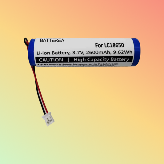 BATTEREA 3.7V 2600mAh replacement Battery for NVidia Shield P2570 replaces LC18650 Li-ion