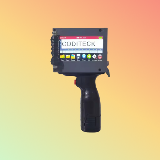 Coditeck 12.7mm tij hand held high speed inkjet gun printer