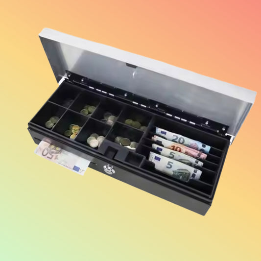 MAKEN RJ11 Electronic Money Secure Retail Flip Top Cash Drawer