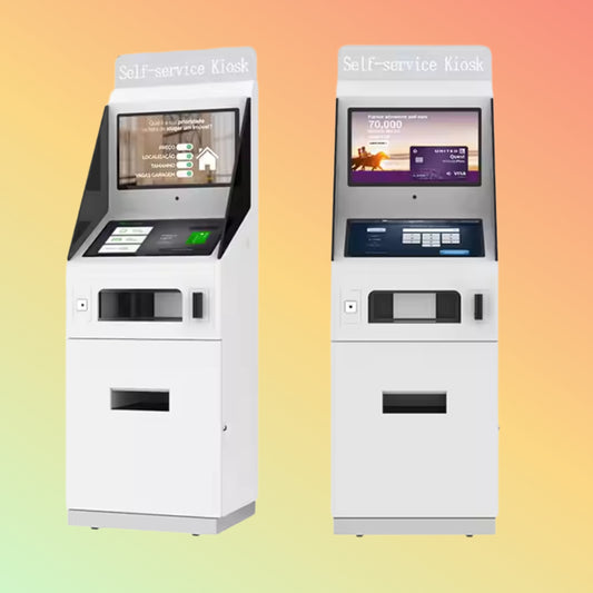 MAKEN Computer Kiosks Service Center Self Service Payment Print Document All In One Custom Service Kiosk