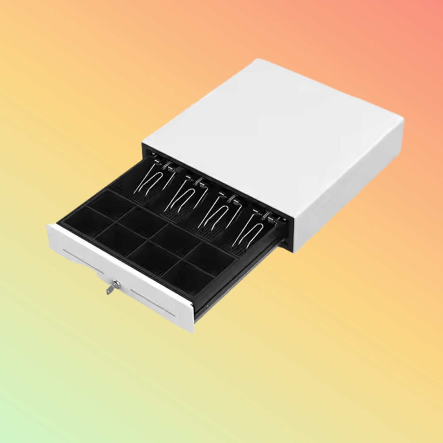 MAKEN EK-300 Custom Color POS Metal Cash Register Lock Box Small Electronic Mini Cash Drawer For Supermarket