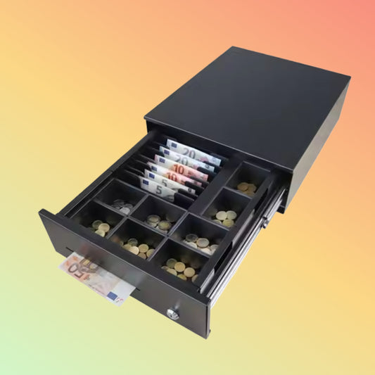 MAKEN SK-325HB Factory Price RJ11 RJ12 Electrical Cash Box 8 Bill 8 Coin Mini Metal Cash Register Drawer