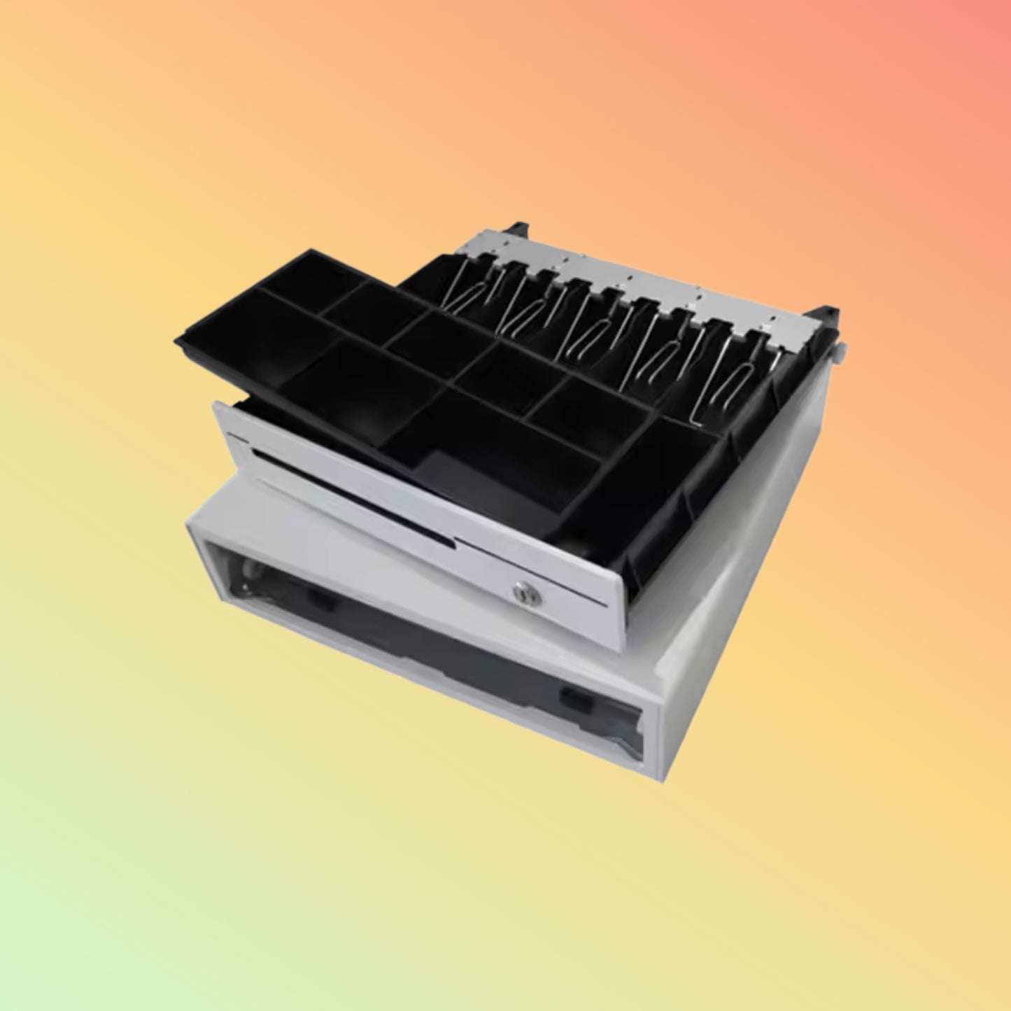 MAKEN ECD-410 5 Bill 6 Coins Secure Safe Ball Bearing Slide RJ11/RJ12 Cash Drawer