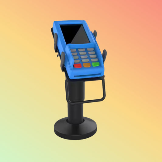 MAKEN All Steel Universal Flexible Adjustable POS Bracket Payment Stand For Credit Card Holder