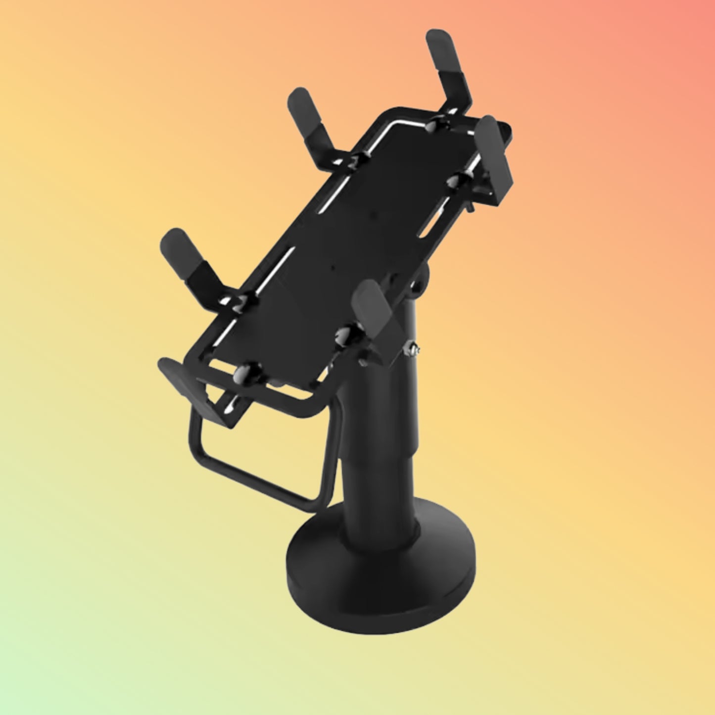 MAKEN All Steel Universal Flexible Adjustable POS Bracket Payment Stand For Credit Card Holder