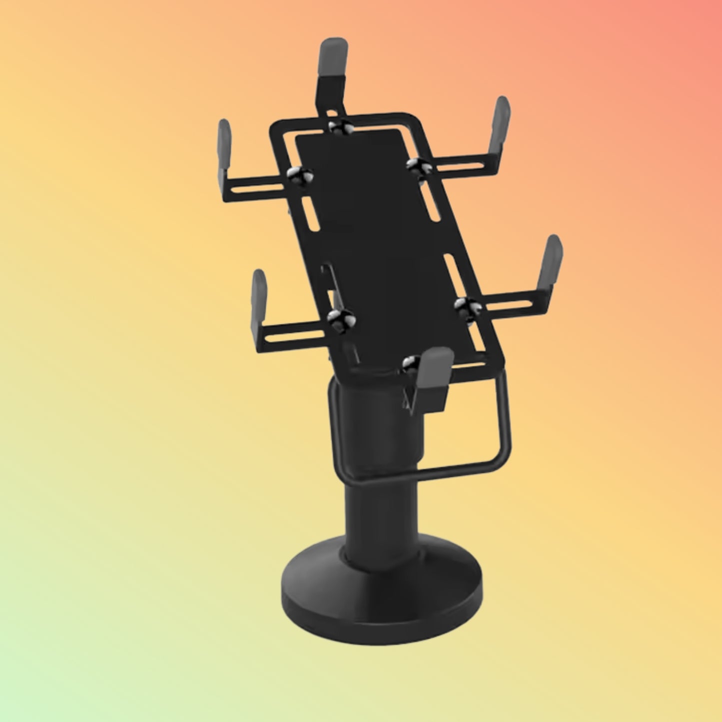 MAKEN All Steel Universal Flexible Adjustable POS Bracket Payment Stand For Credit Card Holder