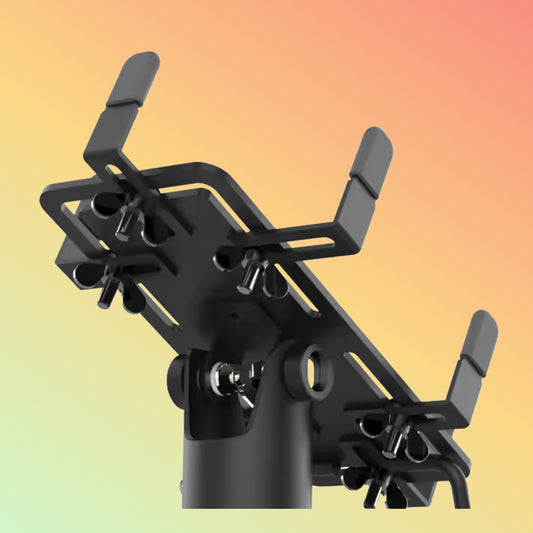 MAKEN Payment Terminal Holder Security Rotate Metal Pos Bracket Credit Card Holder Swivel Stand For Pos